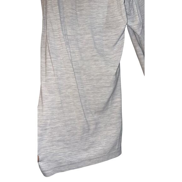 Lululemon Wide Leg Cropped Pants Womens 20 Gray Align Super High Rise Nulu Yoga - Picture 6 of 8